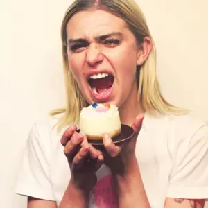 Retrato de  La Rubia Inmoral