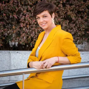 Retrato de  Cristina Villanueva