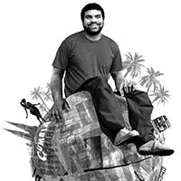 Retrato de  Washington Cucurto