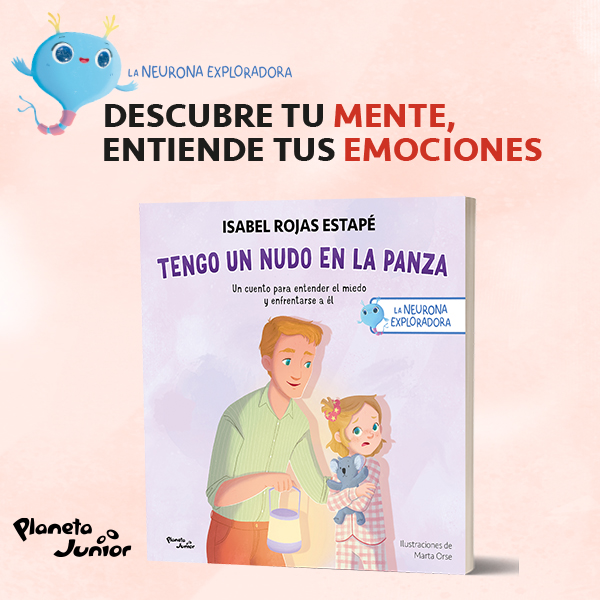 Banner La neurona exploradora. Tengo un nudo en la panza (US)