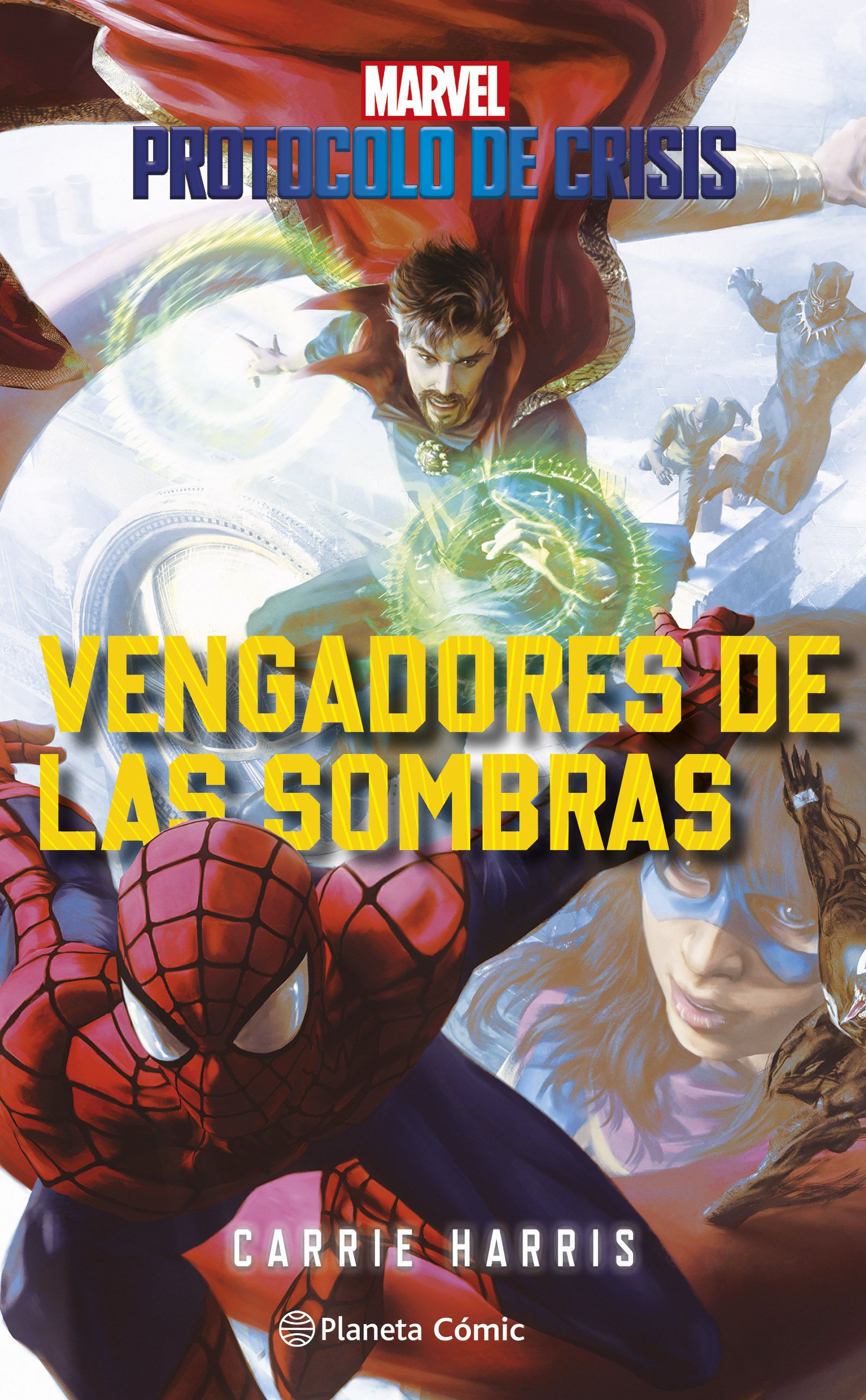 Portada Protocolo de Crisis nº 02 Vengadores de las sombras (novela)