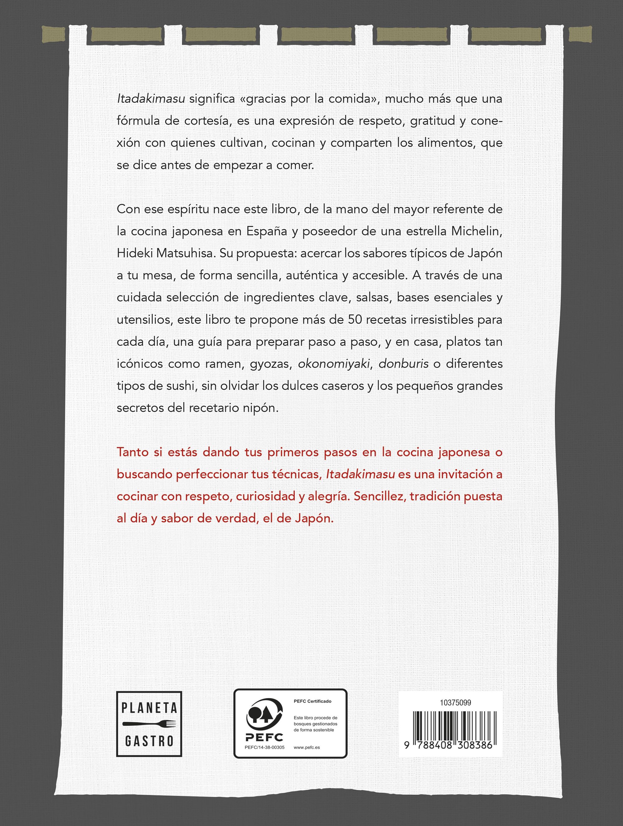 Miniatura contraportada ITADAKIMASU