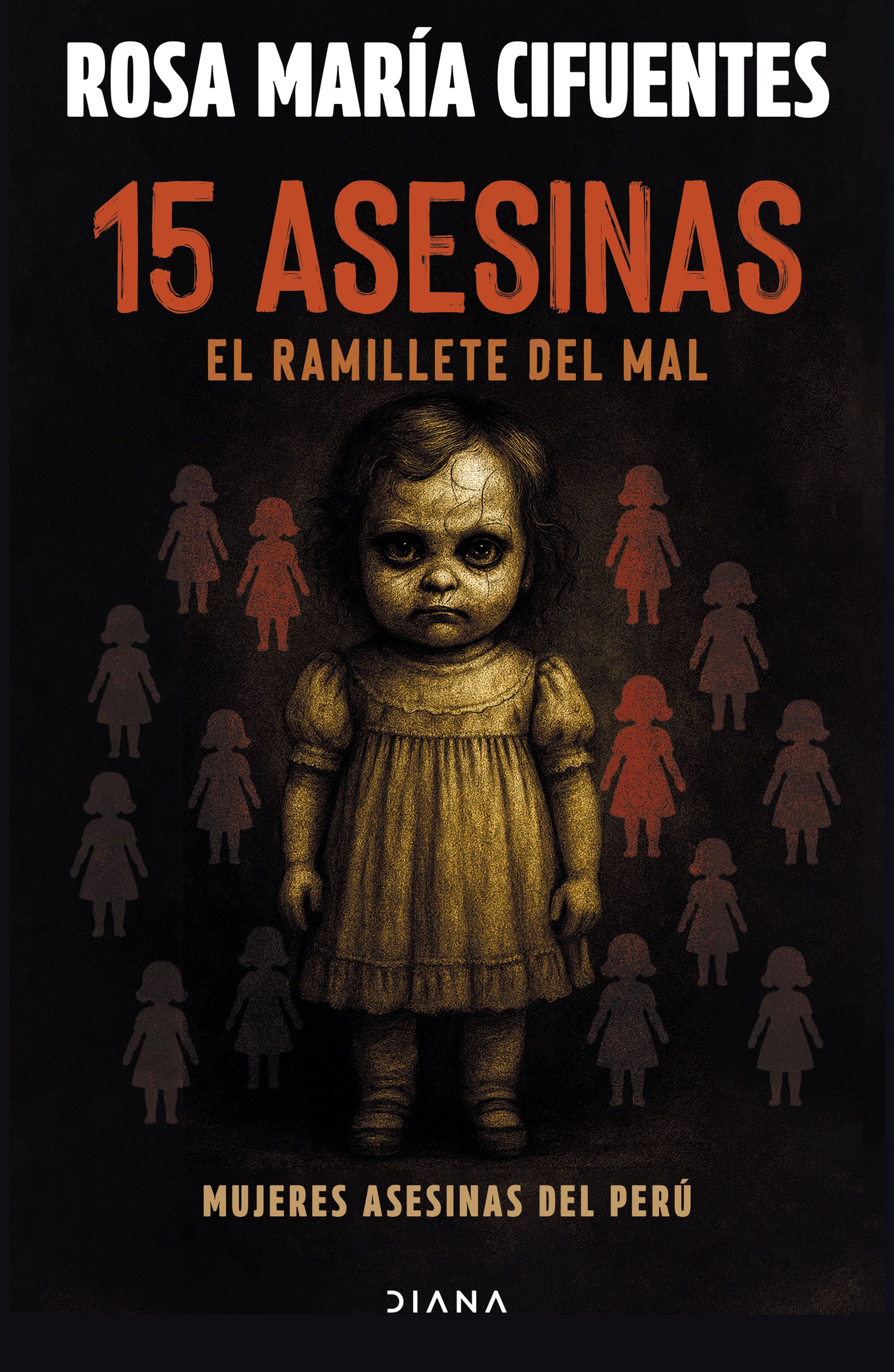 Portada 15 asesinas. El ramillete del mal