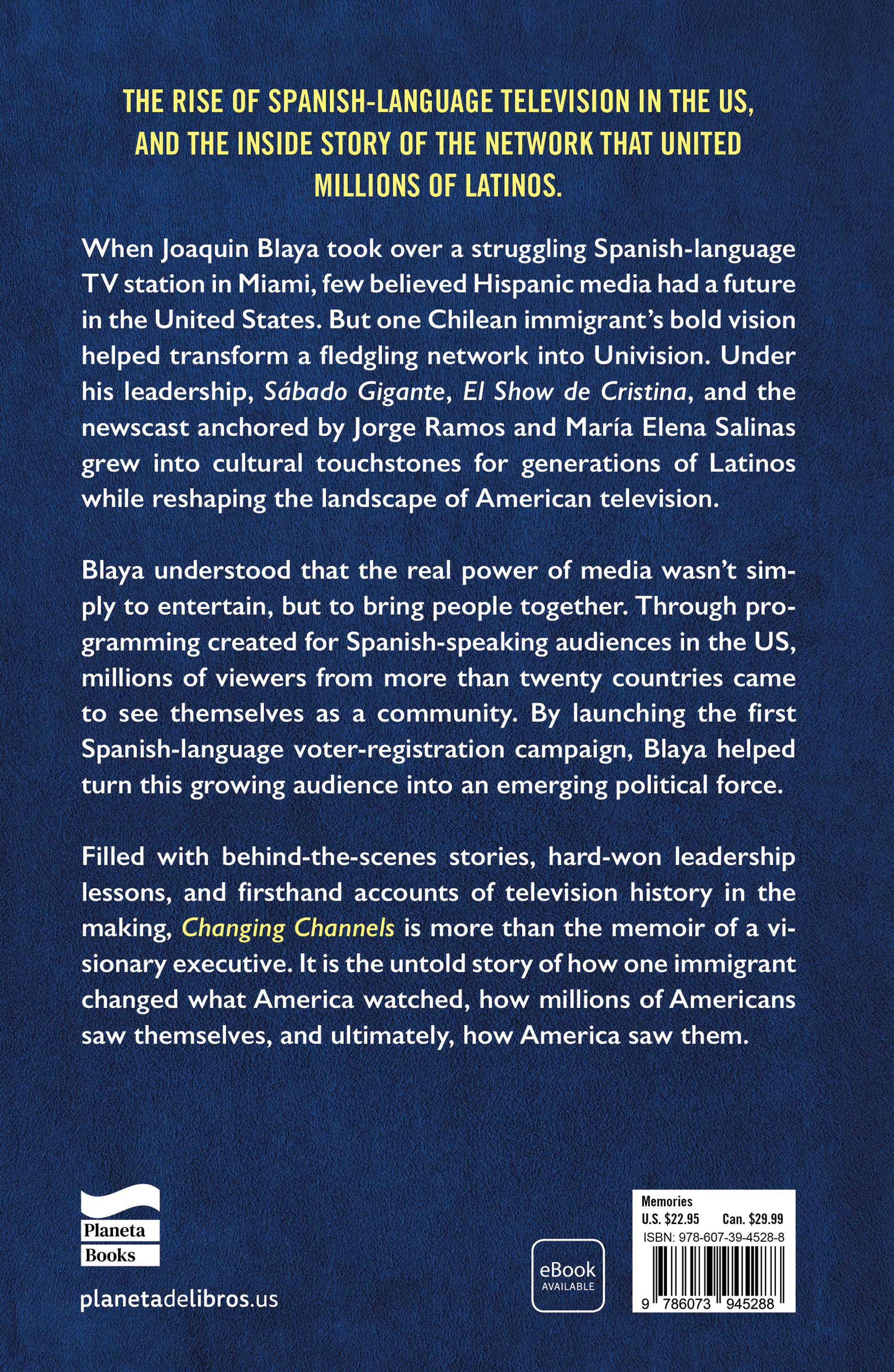 Miniatura contraportada Changing Channels