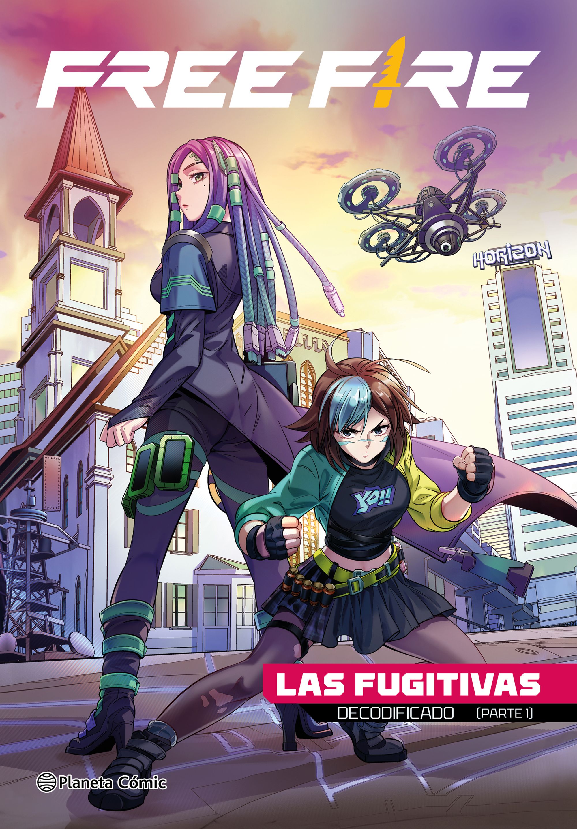 Portada Free Fire. Las fugitivas. Decodificado (parte 1)