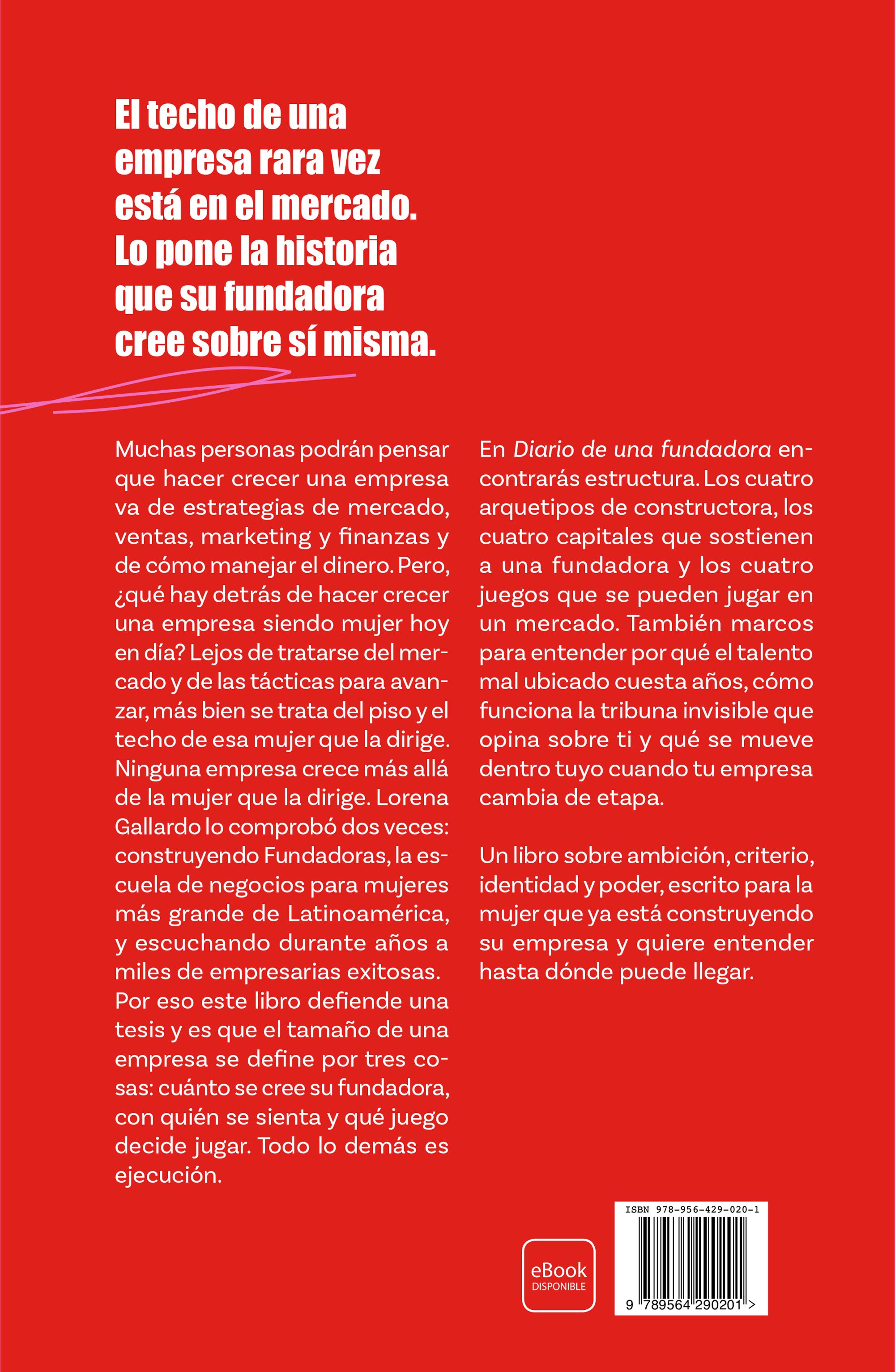 Miniatura contraportada Diario de una fundadora