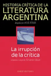 Portada Hist. Crit. Lit. Arg. T.10- La irrupción de la crítica