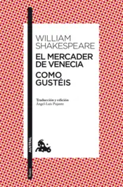 Portada El mercader de Venecia / Como gustéis