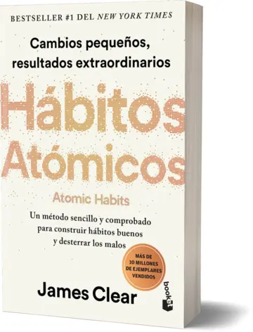 Portada Hábitos atómicos (Atomic Habits) Spanish Edition