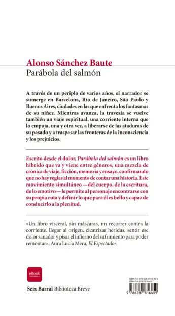 Contraportada Parábola del salmón
