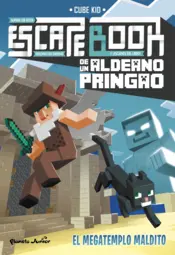 Portada Escape book de un aldeano pringao. El megatemplo maldito
