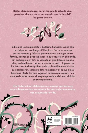 Contraportada La bailarina de Auschwitz (Edición Young Adult)