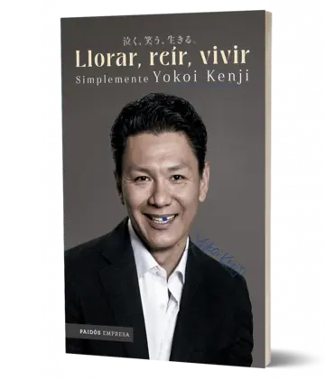 Portada Llorar, reír, vivir. Simplemente Yokoi Kenji