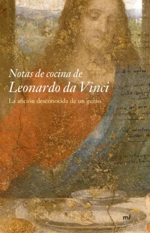 Portada Notas de cocina de Leonardo da Vinci