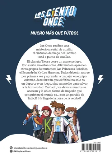 Contraportada Los Ciento Once 1. El partido más importante de sus vidas