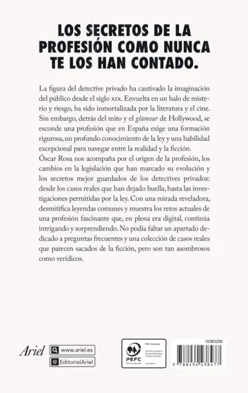 Contraportada De Baker Street al Paseo de la Castellana