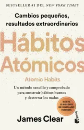 Portada Hábitos atómicos (Atomic Habits) Spanish Edition