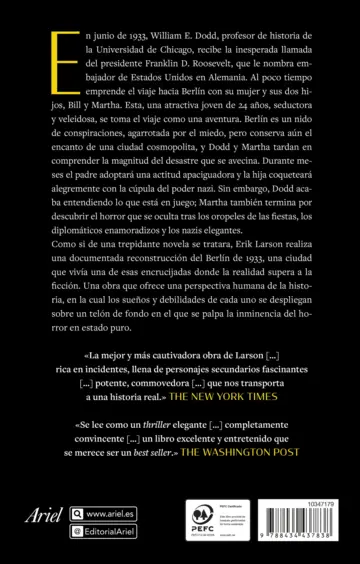 Contraportada En el jardín de las bestias