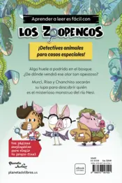 Miniatura contraportada Aprender a leer con... Los Detectives Zoopencos 1. El monstruo del río Nesi (Spa