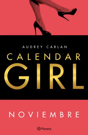 Portada Calendar Girl. Noviembre