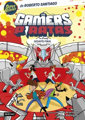 Portada Los Gamers Piratas 4. Desafío final