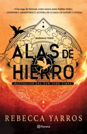 Portada Alas de hierro (Empíreo 2)