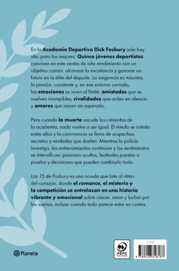 Contraportada Los 15 de Fosbury