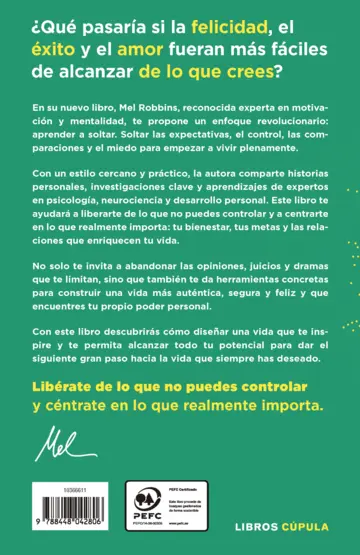 Contraportada La teoría Let Them. La clave está en soltar (Edición mexicana)
