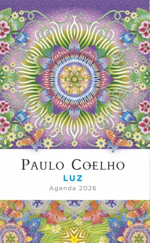 Portada Luz. Agenda Paulo Coelho 2026