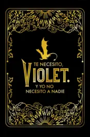 Portada Diario oficial de Alas de sangre: Te necesito, Violet.