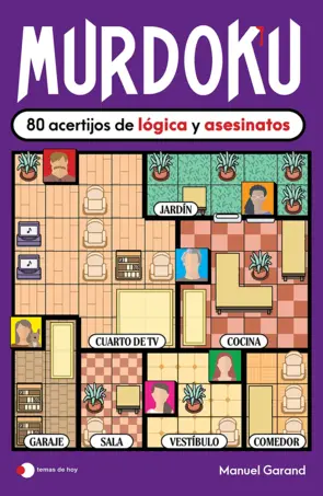 Portada Murdoku: 80 acertijos de lógica y asesinatos