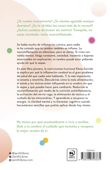 Contraportada Tu cerebro está inflamado