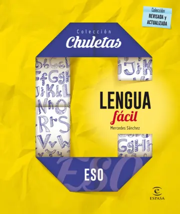 Contraportada Lengua fácil para la ESO