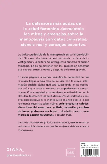 Contraportada Manifiesto por la menopausia