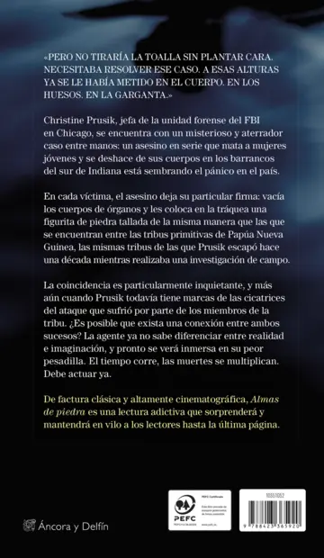 Contraportada Almas de piedra