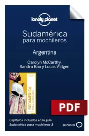 Portada Sudamérica para mochileros 3. Argentina