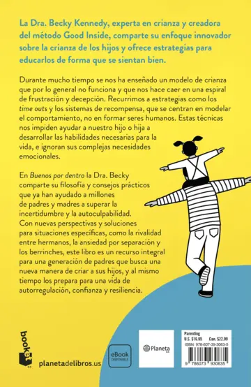 Contraportada Buenos por dentro (Good Inside) Spanish Edition