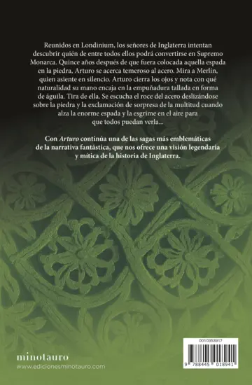 Contraportada Ciclo Pendragon nº 03/06 Arturo