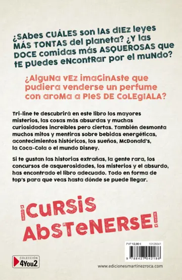 Contraportada Las 10 leyes más tontas del planeta