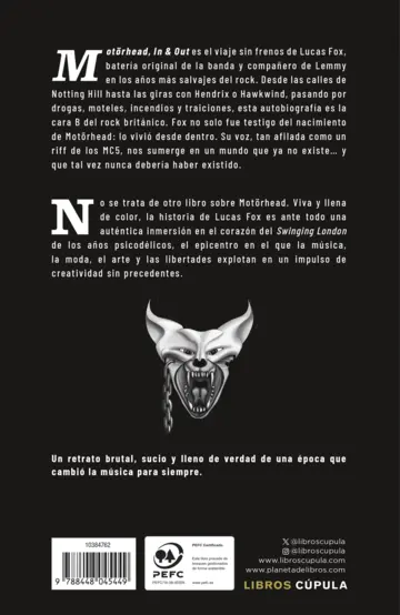 Contraportada Motörhead In & Out