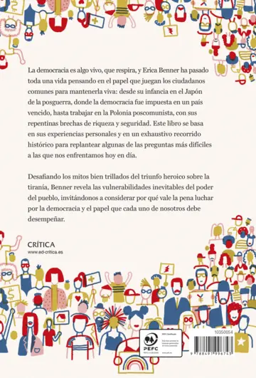 Contraportada Aventuras en democracia