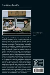 Miniatura contraportada La última función