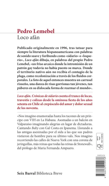 Contraportada Loco afán