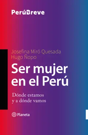 Portada Ser mujer en el Perú