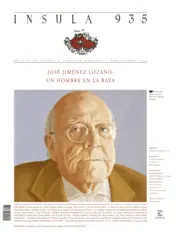 Portada José Jiménez Lozano: un hombre en la raya (Ínsula n° 935, noviembre de 2024)
