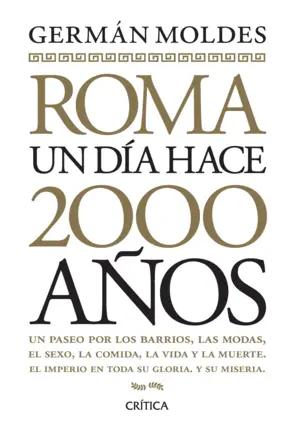 Portada Roma, un día hace 2000 años