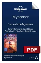 Portada Myanmar 4. Suroeste de Myanmar