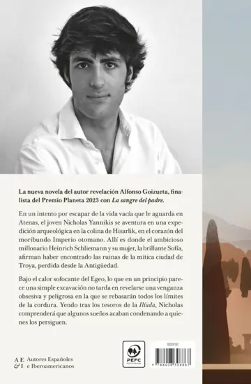 Contraportada El sueño de Troya