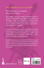 Miniatura contraportada Una corte de alas y ruina (Spanish Edition)
