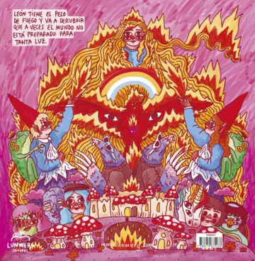 Contraportada León tiene el pelo de fuego